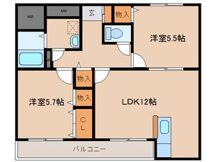 ユーミー江平の物件間取画像